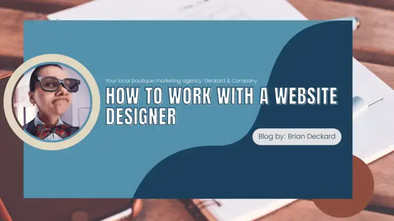 How to Work with a Website Designer