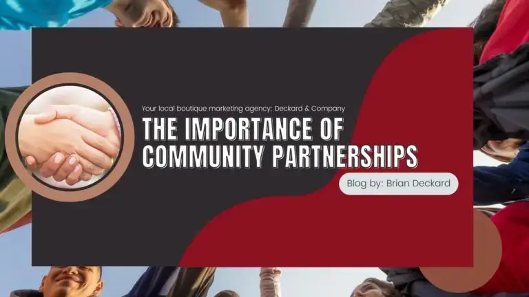 The Importance of Community Partnerships