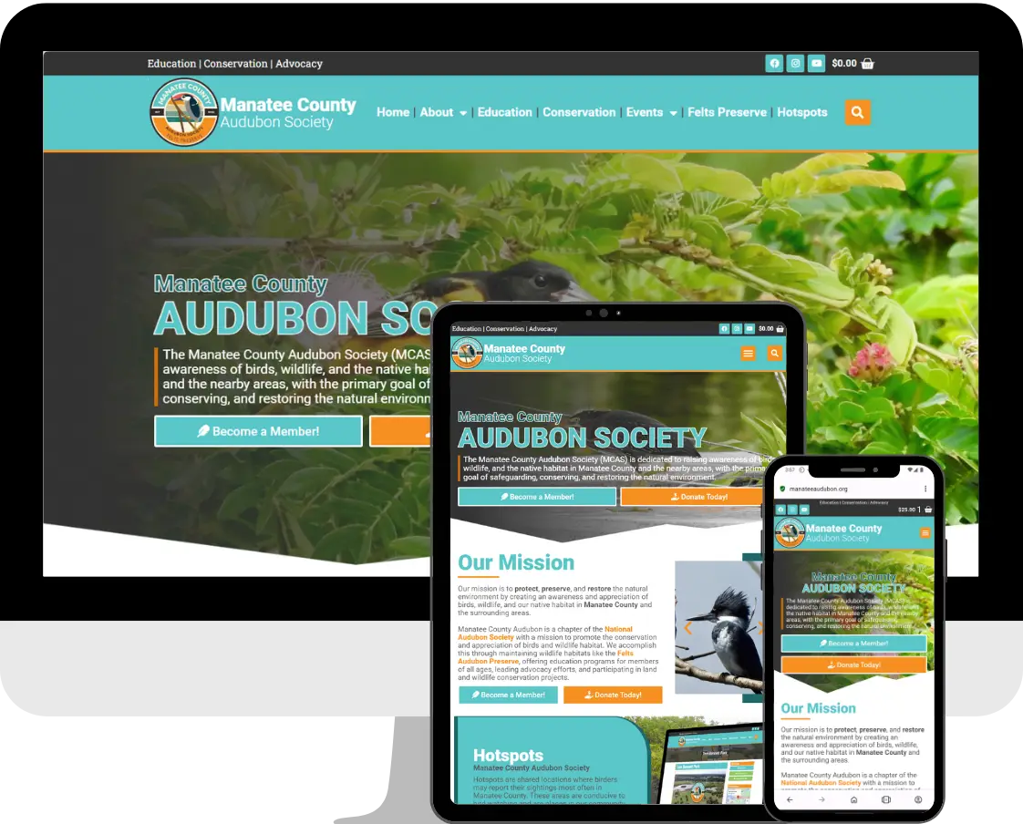 Our Work Manatee Audubon Society